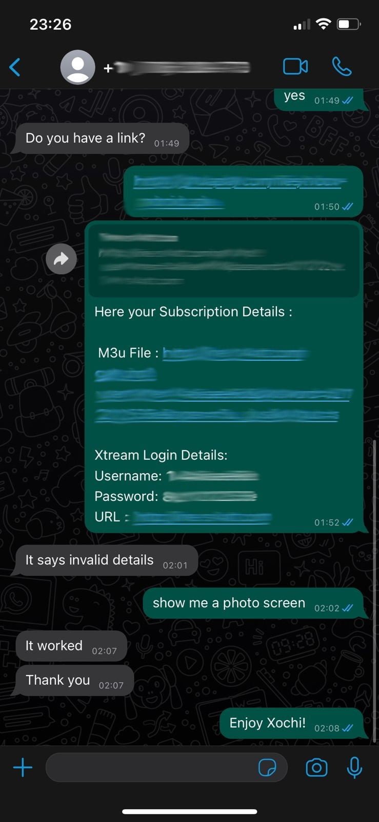 Positive experience with TV streaming service